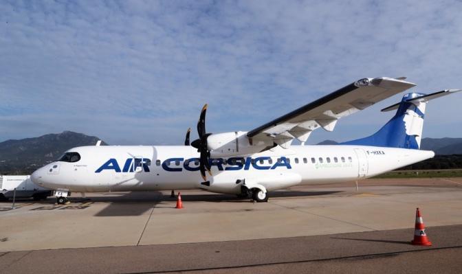 Plusieurs ATR d’Air Corsica immobilisés : des retards et des annulations de vols