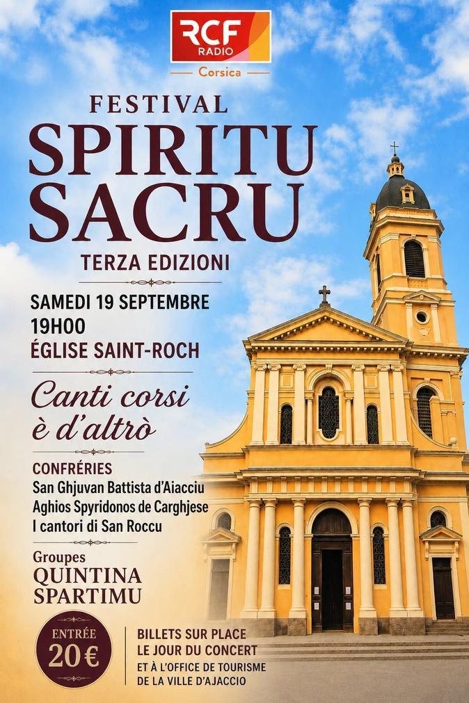 À Ajaccio, le festival Spiritu Sacru revient pour une troisième édition autour des chants sacrés À Ajaccio, le festival Spiritu Sacru revient pour une troisième édition autour des chants sacrés