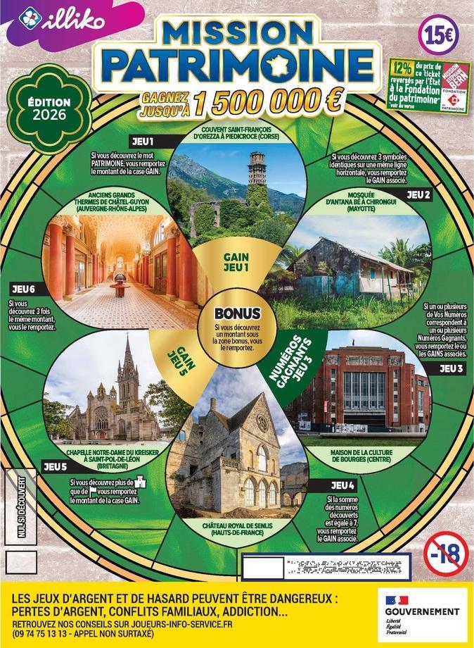 Loto du patrimoine : 500 000 euros pour restaurer le couvent San Francescu d’Orezza Loto du patrimoine : 500 000 euros pour restaurer le couvent San Francescu d’Orezza