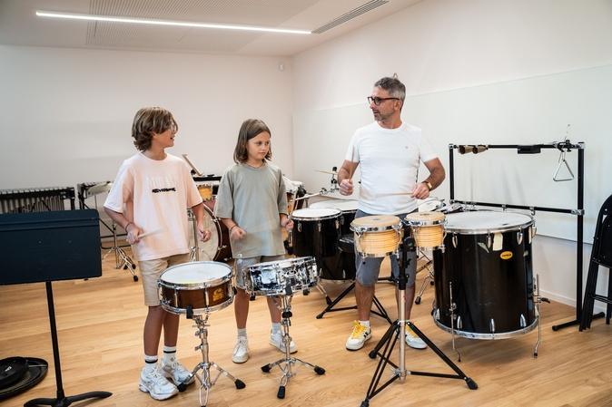 À Ajaccio, le conservatoire Henri Tomasi fait sa première rentrée des classes dans ses nouveaux locaux