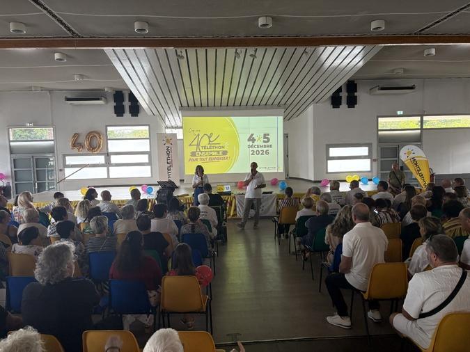 Lancement du Téléthon en Haute-Corse : Borgo, ville phare