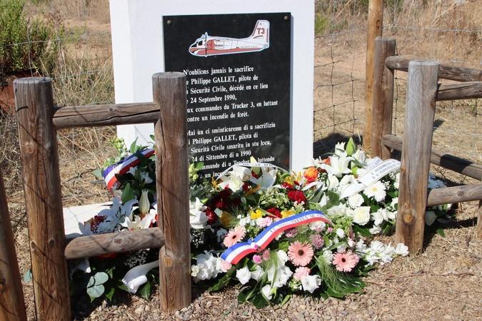 Calenzana&nbsp;- les sapeurs-pompiers ont rendu hommage à Philippe Gallet