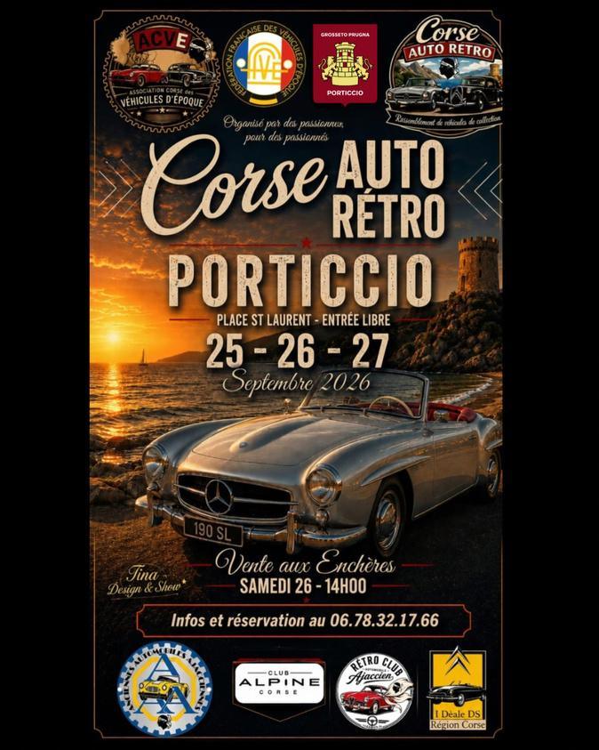 Le Corse Auto Rétro revient ce week-end à Porticcio Le Corse Auto Rétro revient ce week-end à Porticcio