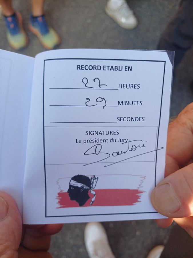 Record du GR20 - Aurélien Dunand-Pallaz, le trailer à grande vitesse, entre dans la légende du GR20