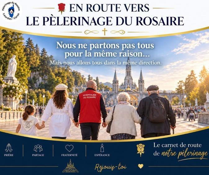 Prés de 400 Corses à Lourdes pour le Pèlerinage du Rosaire