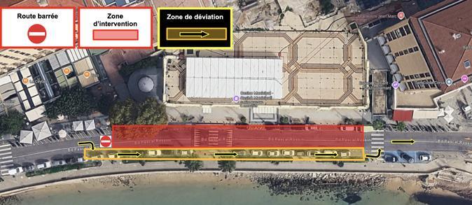 Ajaccio : La circulation modifiée boulevard Pascal-Rossini à partir de lundi