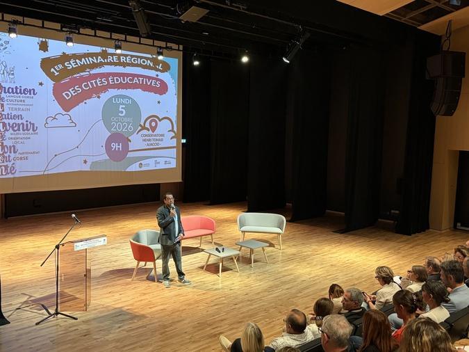 À Ajaccio, les trois Cités éducatives de Corse réunies pour une première journée d’échanges À Ajaccio, les trois Cités éducatives de Corse réunies pour une première journée d’échanges