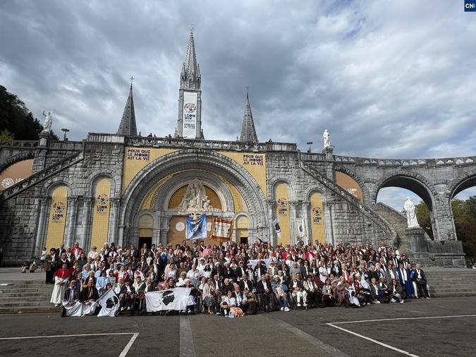 Lourdes : les journées chargées des pèlerins corses