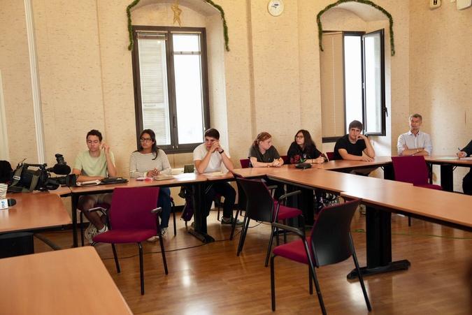 Au rectorat, les lycéens corses ouvrent le dialogue sur leurs conditions de vie
