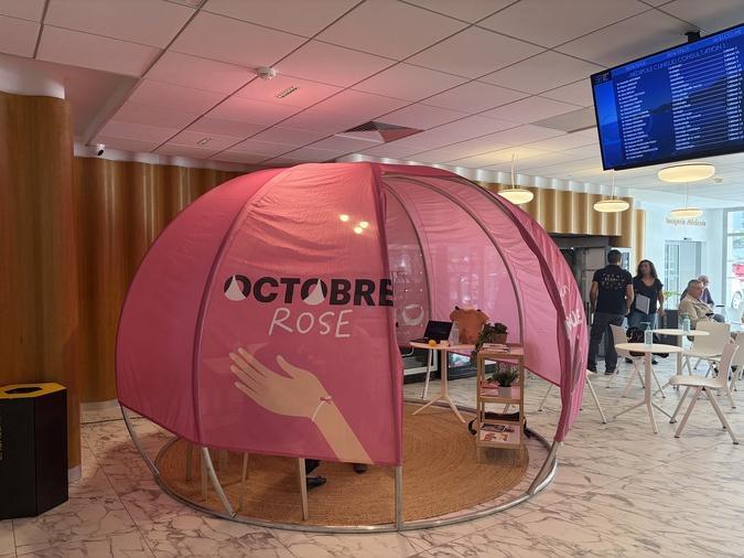 Cancer du sein : à Ajaccio, la Bulle rose veut lever les freins au dépistage Cancer du sein : à Ajaccio, la Bulle rose veut lever les freins au dépistage