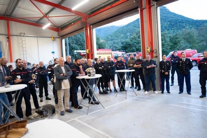 À Bocognano, une caserne rénovée pour améliorer le quotidien des pompiers