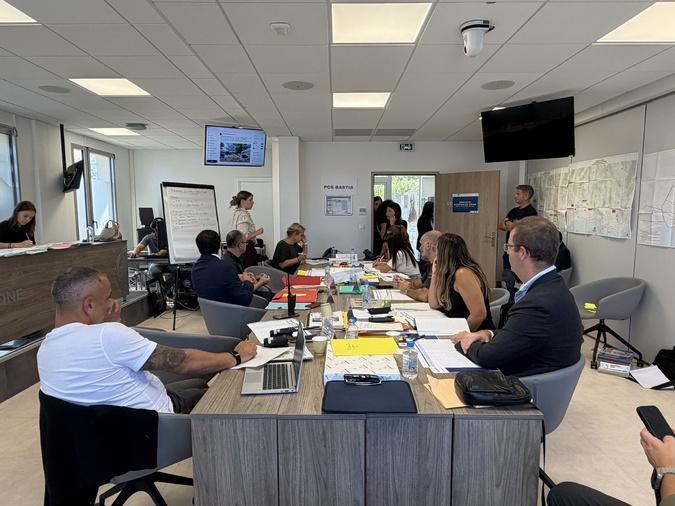 Risque d’inondation : la CAB et les communes du bassin bastiais testent leur gestion de crise