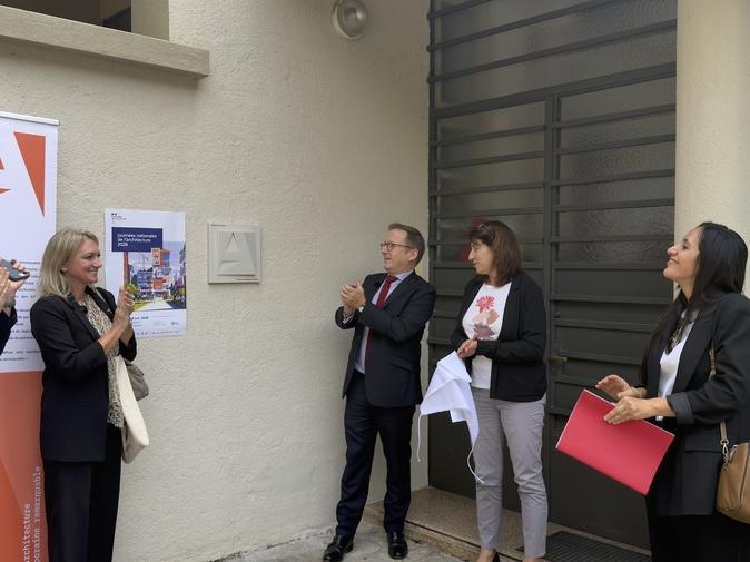 À Ajaccio, une maison du Bois des Anglais distinguée pour son architecture singulière À Ajaccio, une maison du Bois des Anglais distinguée pour son architecture singulière