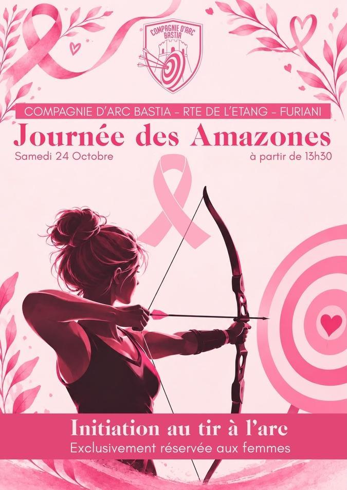 Octobre rose : la Compagnie d’Arc de Bastia met les Amazones à l’honneur Octobre rose : la Compagnie d’Arc de Bastia met les Amazones à l’honneur