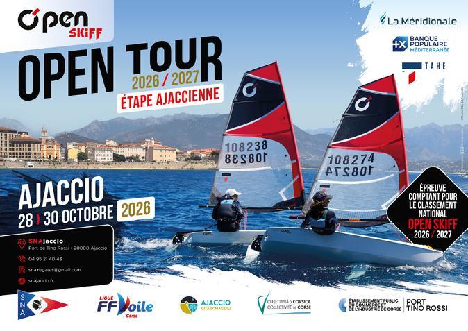 À Ajaccio, l’O’pen Skiff Tour mettra les jeunes régatiers à l’honneur
