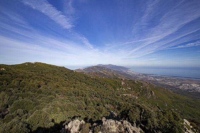 A maghjina - U Capicorsu vistu da a Cima di Stella