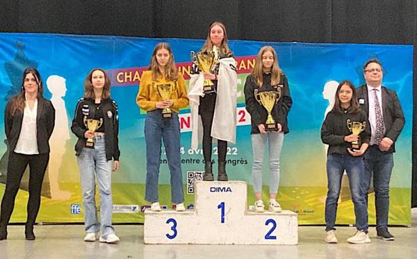 Echecs :  Elora Micheli sacrée championne de France U16 à Agen
