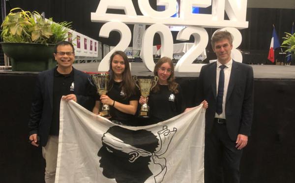  La Corse brille au Championnat de France d'Échecs des jeunes  avec Calypso Deladerriere  (2e) et Elora Micheli (3e)