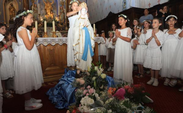 Couronnement de la Vierge : à Corte la tradition a été respectée 