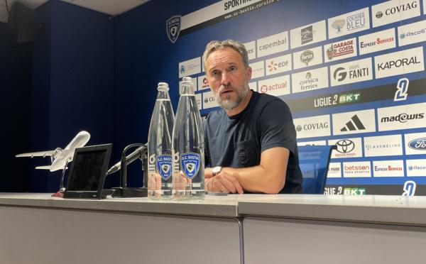 Benoît Tavenot (SC Bastia) : "c'est une victoire qui doit compter"