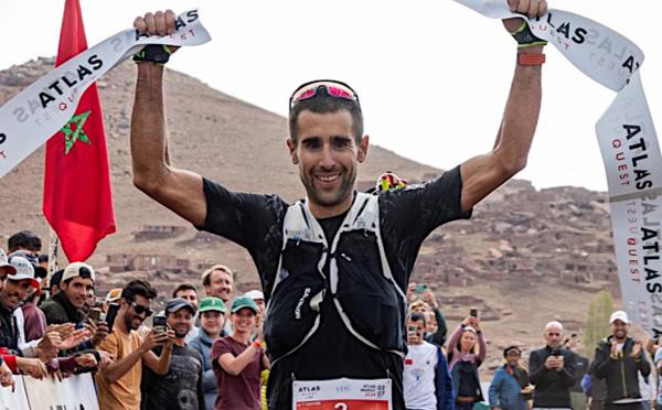 VIDEO  - Lambert Santelli : un fabuleux exploit sur les 105 km de l'Atlas Quest Ultra Trail