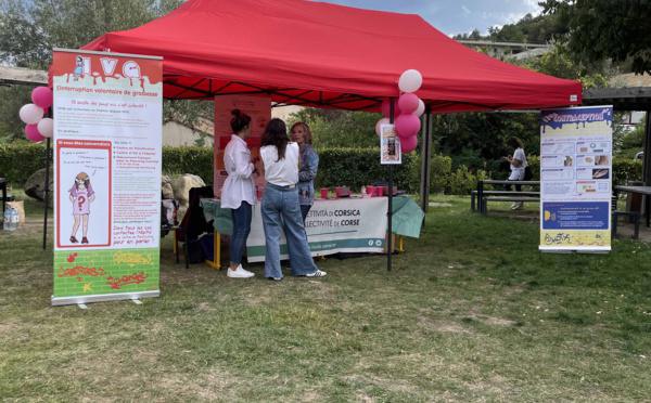 Corte : Aiutu Corsu mobilisé pour la santé sexuelle sur le Campus Grimaldi