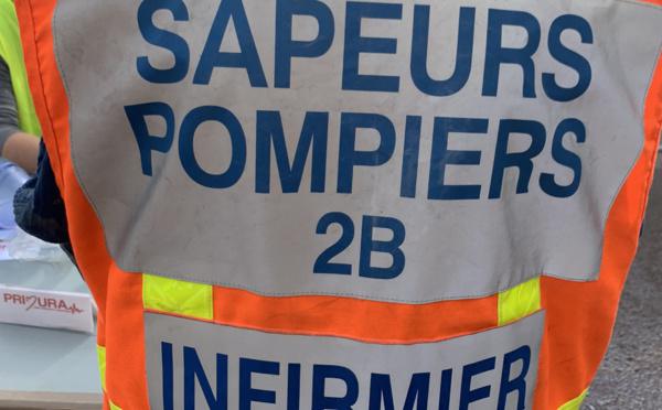 Corbara : sa voiture fait des tonneaux, une jeune femme légèrement blessée