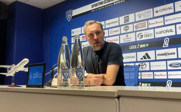 Benoît Tavenot (SC Bastia) : « Les joueurs se donnent et méritent d’être récompensés »