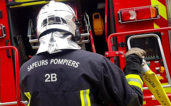 Santa Reparata di Moriani : un incendie détruit deux étages d’une habitation, une famille incommodée