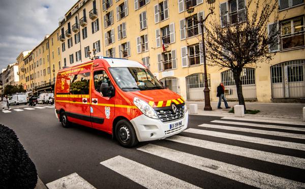 Ajaccio : Un motard en urgence absolue après un accident 