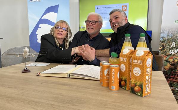 Des boissons 100 % corses pour les passagers d’Air Corsica