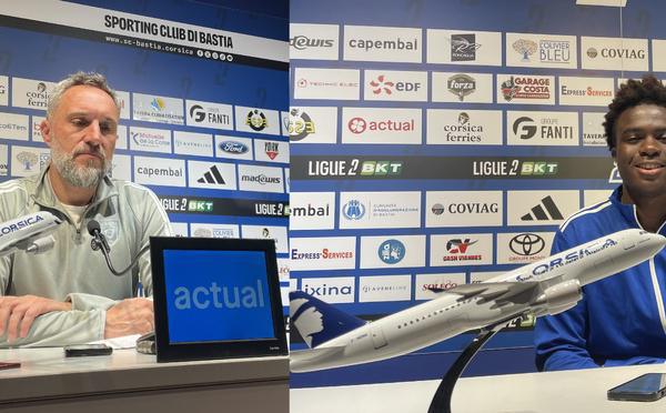 Benoît Tavenot, entraineur du SC Bastia : "La fenêtre est encore ouverte, elle est petite mais encore ouverte"