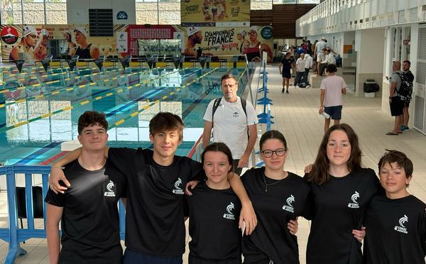 Natation : la sélection corse s’illustre lors du meeting national de Saint-Raphaël