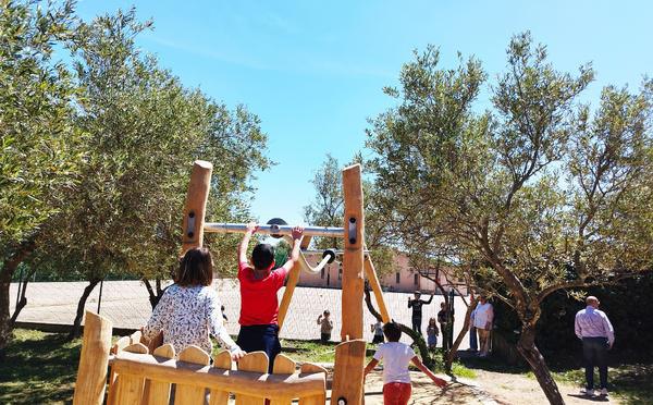 A Murateddu, Portivechju comble son retard en aires de jeux pour enfants