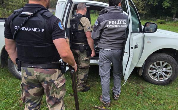 San-Gavino di Carbini : trois chasseurs contrôlés en infraction, des armes saisies