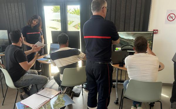 Incendie en zone périurbaine : à Bastia, un test grandeur nature pour les services de secours