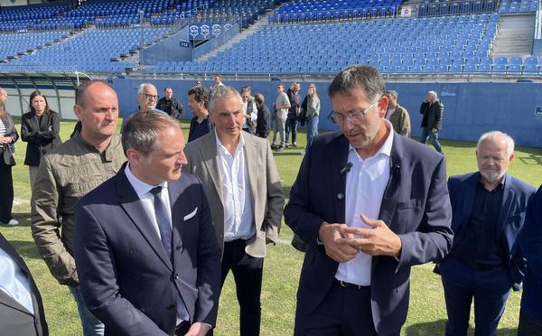 Stade Armand-Cesari : la tribune ouest rouvre en août, la métamorphose se poursuit