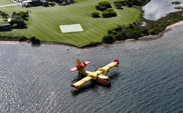 Canadair endommagé dans le golfe de Porto-Vecchio : Opération de renflouement en cours