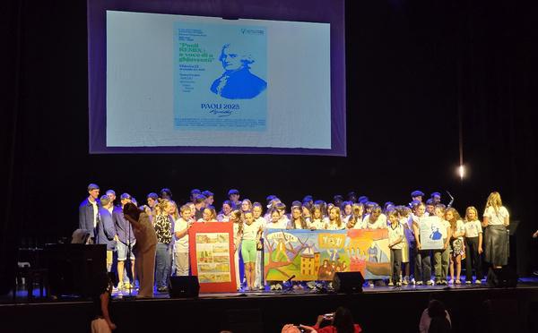 Ajaccio : la jeunesse corse rend hommage à Pasquale Paoli sur la scène du Théâtre l’Empire