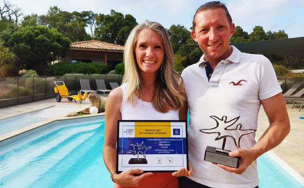 Hébergement de touristes handicapés en Corse : un trophée pour les Villas Lantana de Lecci 