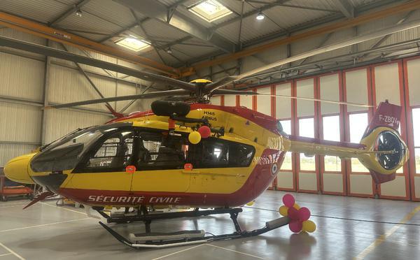 Un nouvel hélicoptère pour la sécurité civile de Haute-Corse
