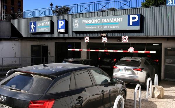 Ajaccio : le parking du Diamant retrouve 60% de sa capacité initiale