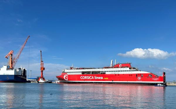 Le Capu Rossu, nouveau navire GNL de Corsica Linea, mis à l’eau en Chine