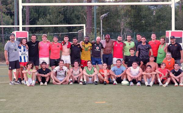 Rugby : Les Castrais Tichit et Popelin en visite à Lecci