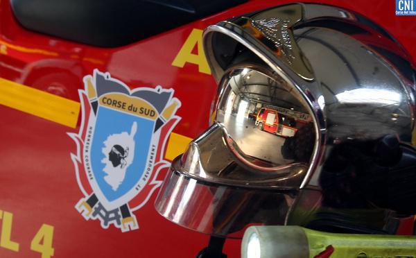 Conca : un incendie parcourt 1,5 hectare de maquis, la RD168 temporairement fermée