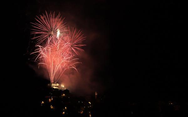 Des milliers de spectateurs pour le feu d’artifice du 14-Juillet à Corte