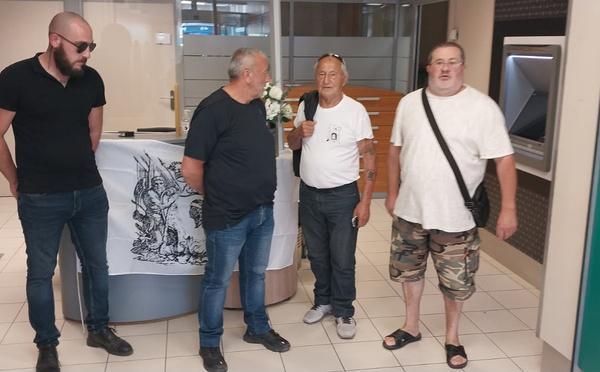 Portivechju - Core in Fronte occupe la BNP pour dénoncer la politique des banques en Corse