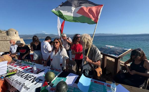 ​Une flottille à destination de Gaza est partie d’Ajaccio