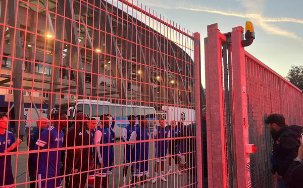 SC Bastia-Dunkerque : les supporters au devant des joueurs corses