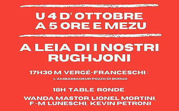 "A leia di i nostri rughjoni" fait escale à Belgodère